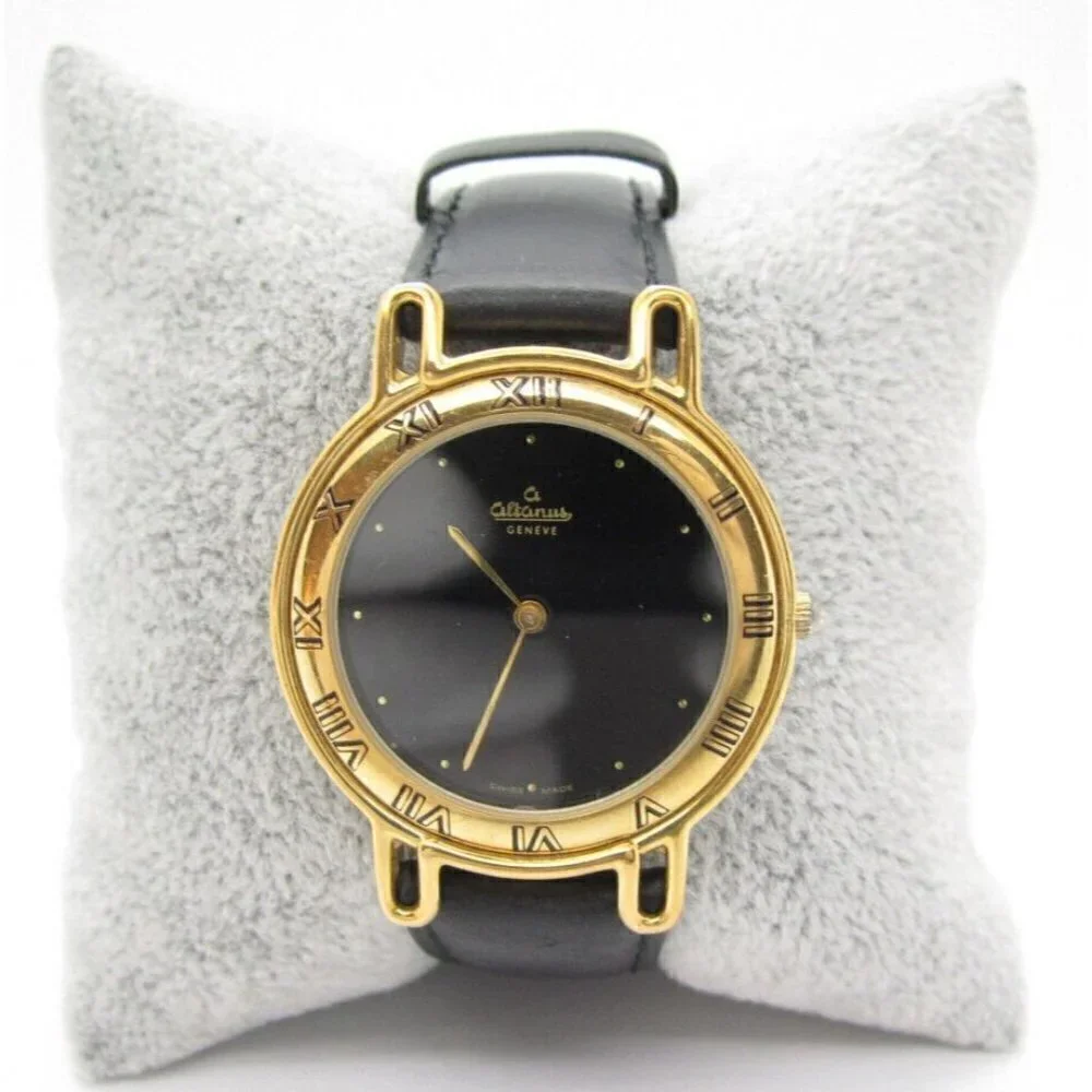 Women Altanus Geneva Swiss Made Quartz WR Analog Dial Causal Round Watch (E746)